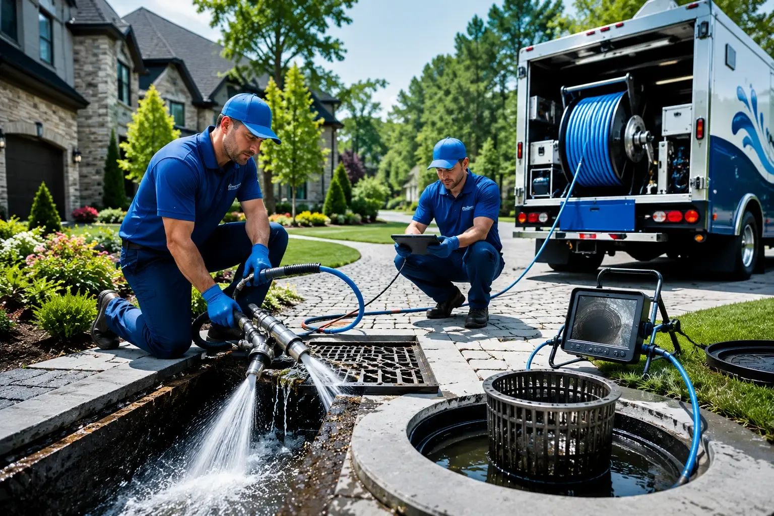 Local outdoor drain cleaning professionals in Rubicon, WI